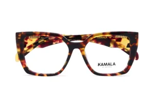 Gafas graduadas de acetato Kamala ALBA Tortoise en vista lateral