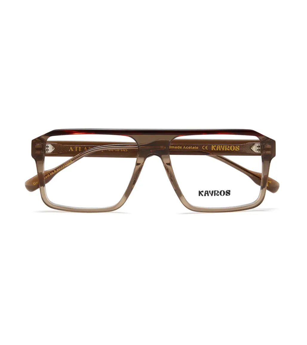 Gafas graduadas Kayros Atlas Brown, vista frontal