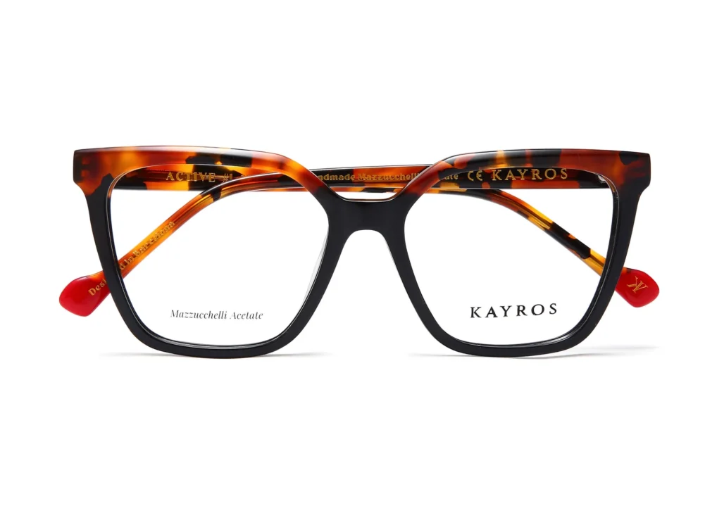 Gafas Kayros ACTIVE Dark en vista lateral