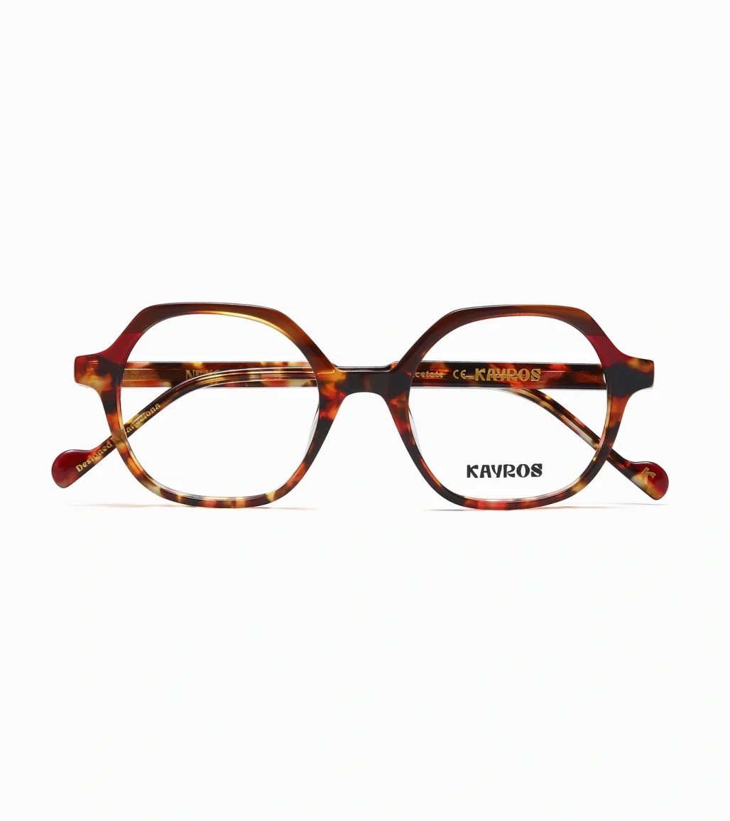Gafas graduadas Kayros NEXO Tortoise en vista lateral