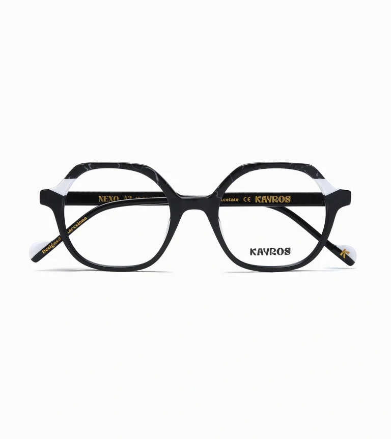 Gafas graduadas Kayros NEXO Black en vista lateral
