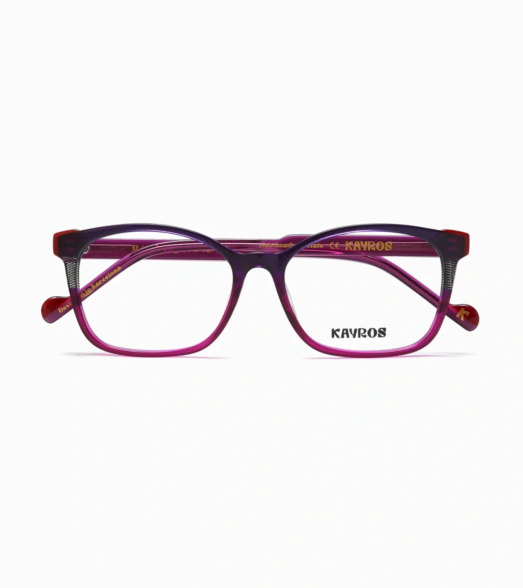 Gafas graduadas Kayros RAYO Violet en vista lateral