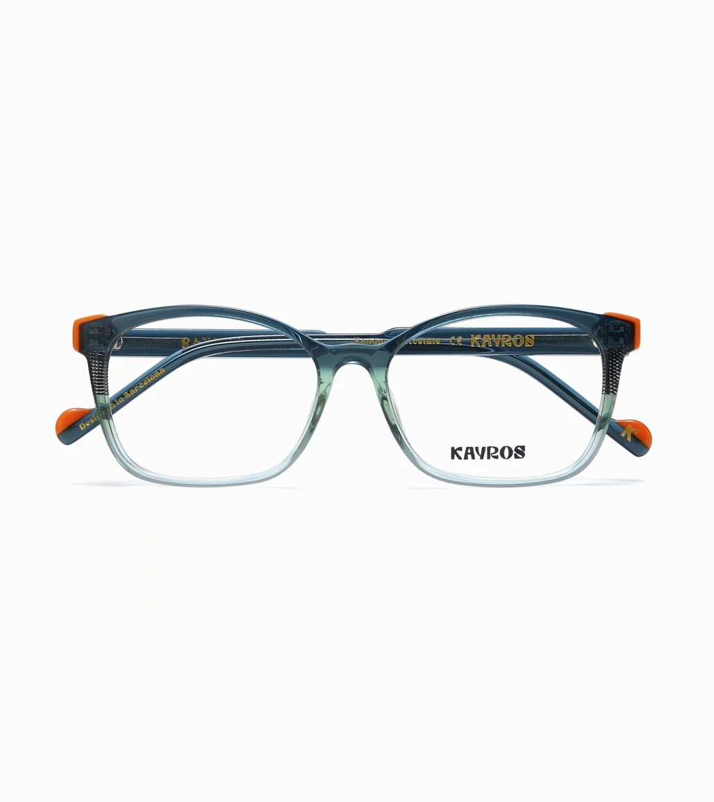 Gafas graduadas Kayros RAYO Blue en vista lateral