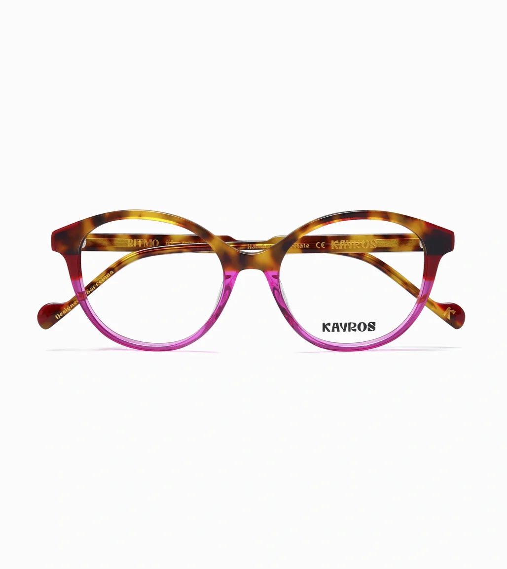 Gafas graduadas Kayros RITMO Pink en vista lateral