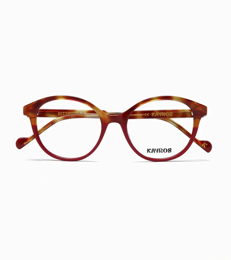 Gafas graduadas Kayros RITMO Tortoise en vista lateral