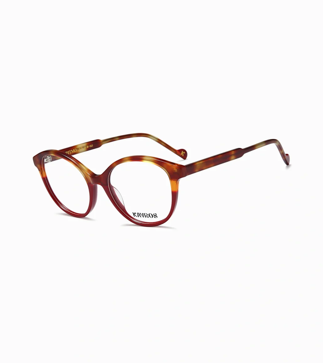 Gafas graduadas Kayros RITMO Tortoise en vista frontal