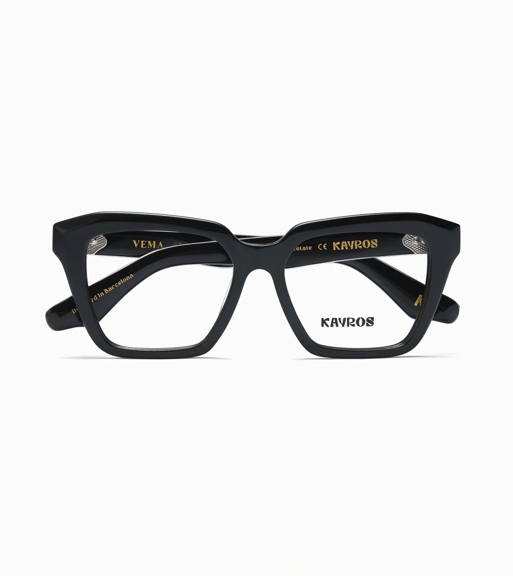 Gafas graduadas Kayros VEMA Black en vista lateral