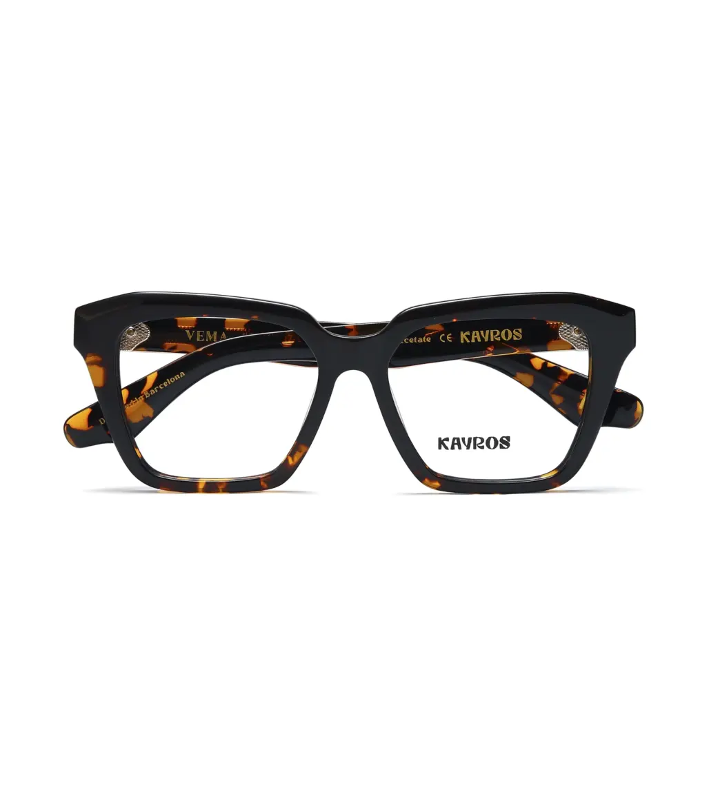 Gafas graduadas Kayros Vema Tortoise, vista frontal