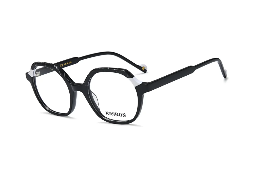 Gafas graduadas Kayros NEXO Black en vista frontal