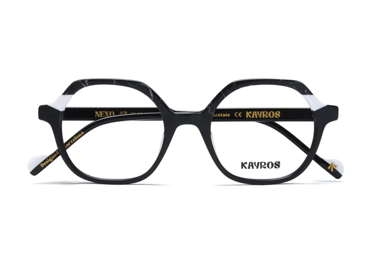 Gafas graduadas Kayros NEXO Black en vista lateral