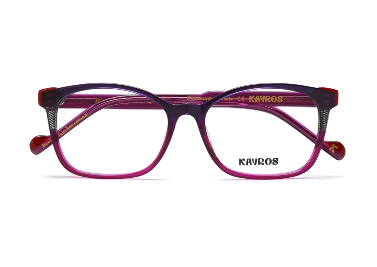 Gafas graduadas Kayros RAYO Violet en vista lateral