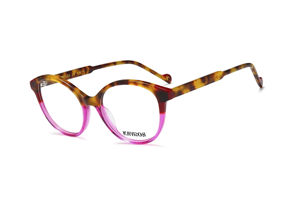 Gafas graduadas Kayros RITMO Pink en vista frontal