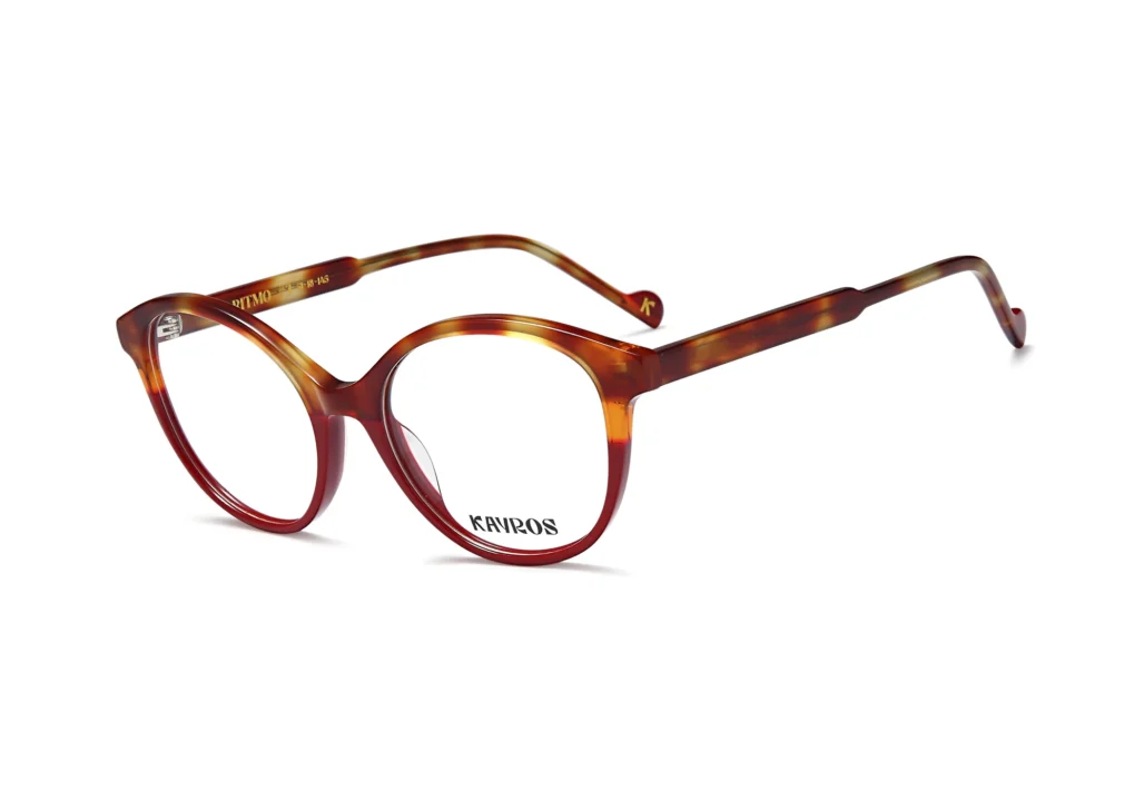 Gafas graduadas Kayros RITMO Tortoise en vista frontal