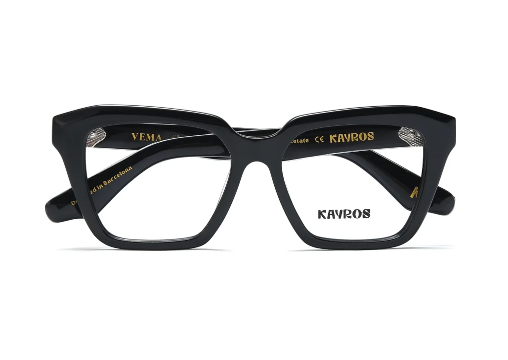Gafas graduadas Kayros VEMA Black en vista lateral