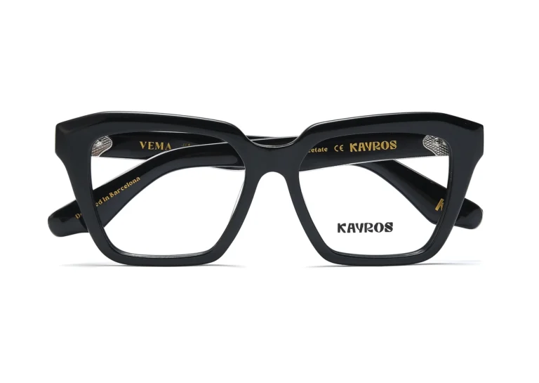 Gafas graduadas Kayros VEMA Black en vista lateral