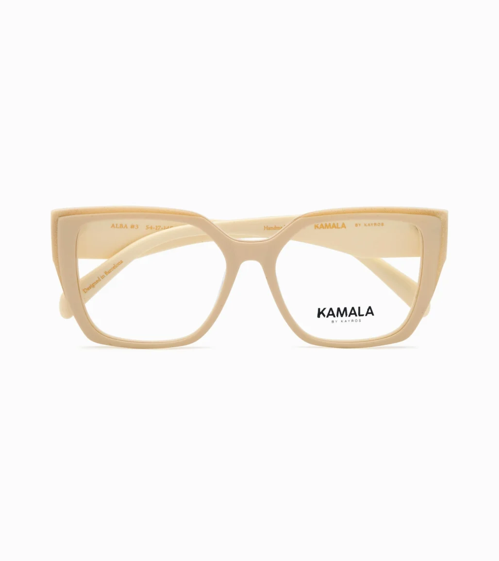 Gafas Kamala ALBA WHITE en vista frontal