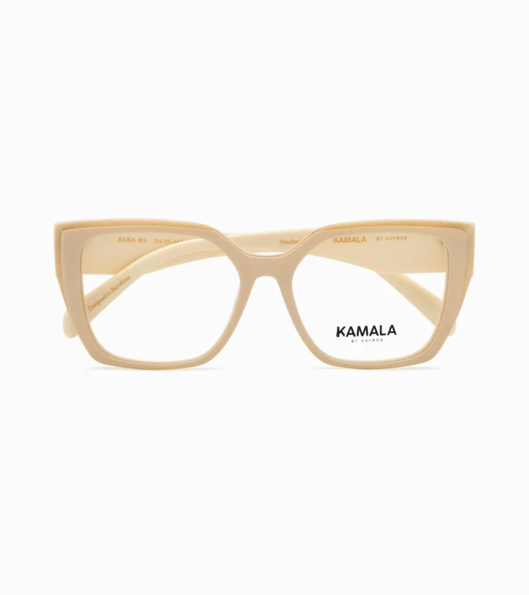 Gafas Kamala ALBA WHITE en vista frontal