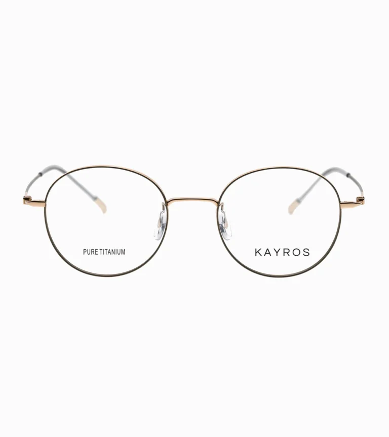 Gafas Kamala ARON GOLD PINK en vista frontal