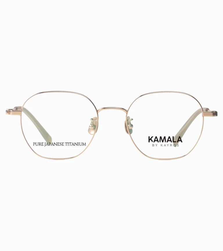 Gafas Kamala ASTRID GOLD en vista frontal