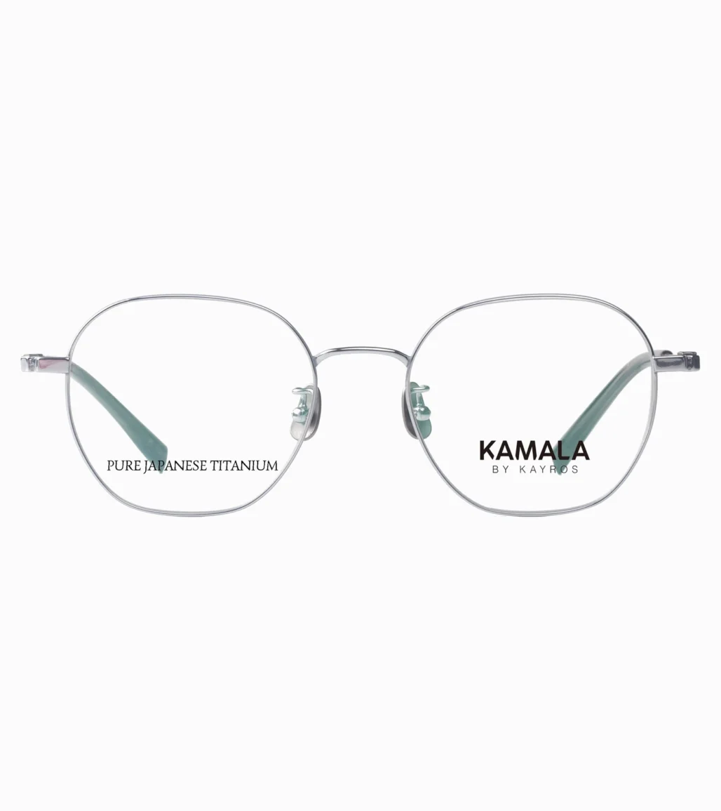 Gafas Kamala ASTRID SILVER en vista frontal