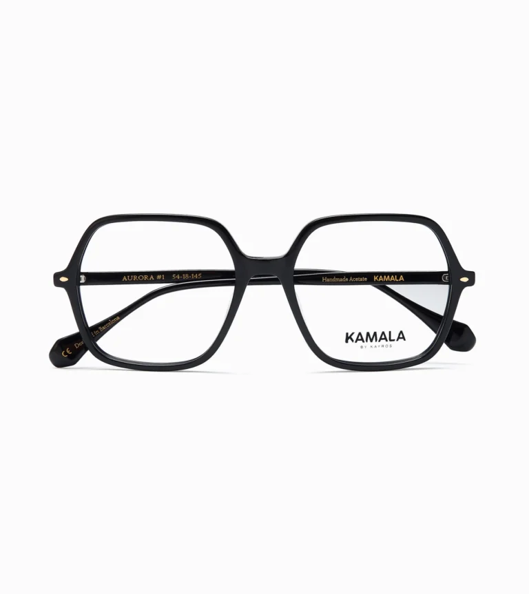 Gafas Kamala AURORA BLACK en vista frontal