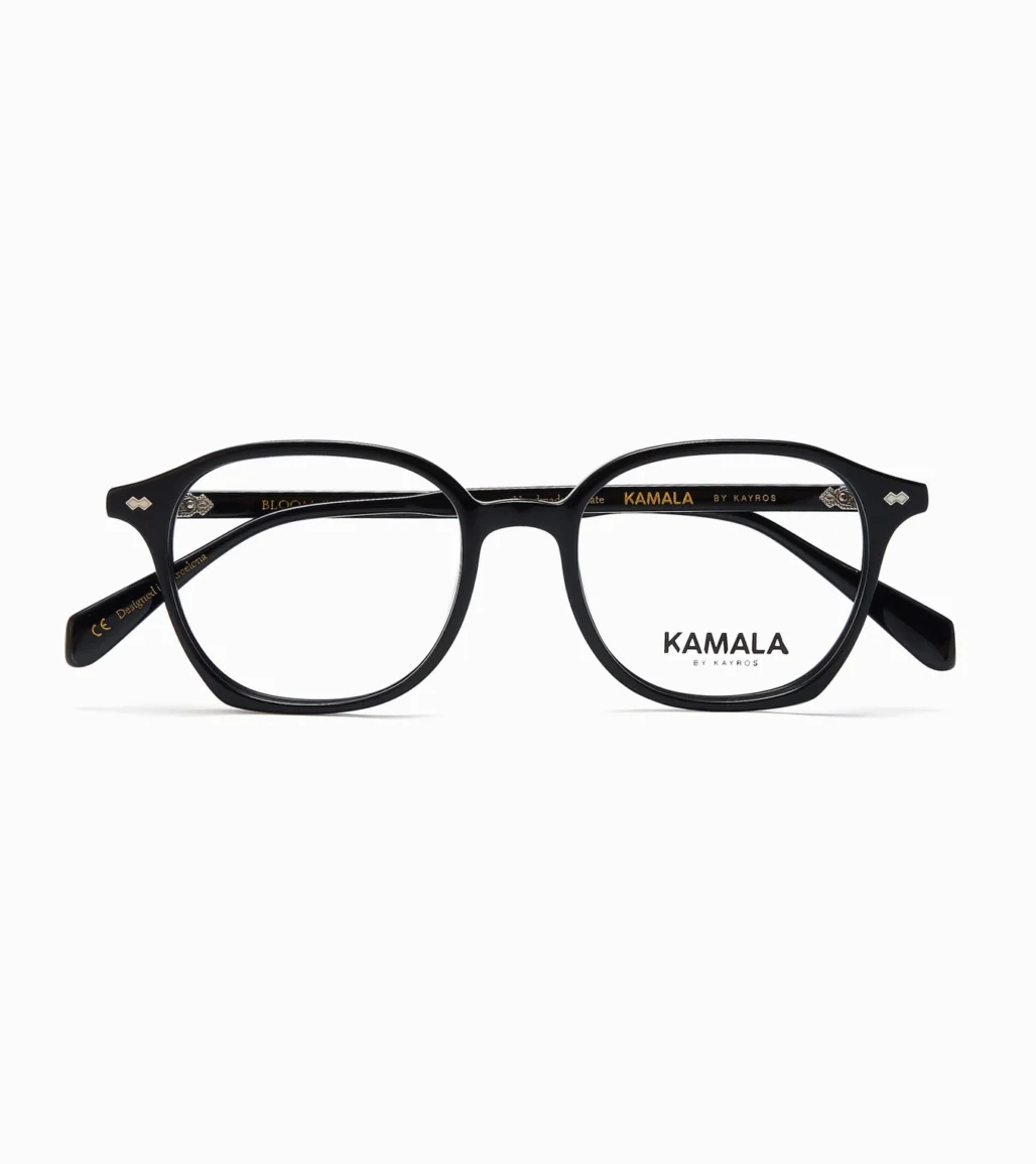 Gafas Kamala BLOOM BLACK en vista frontal