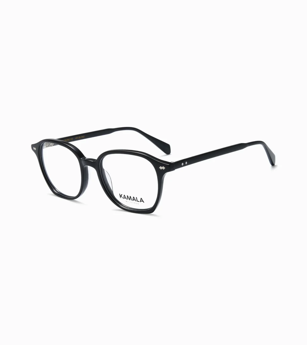 Gafas Kamala BLOOM BLACK en vista perspectiva