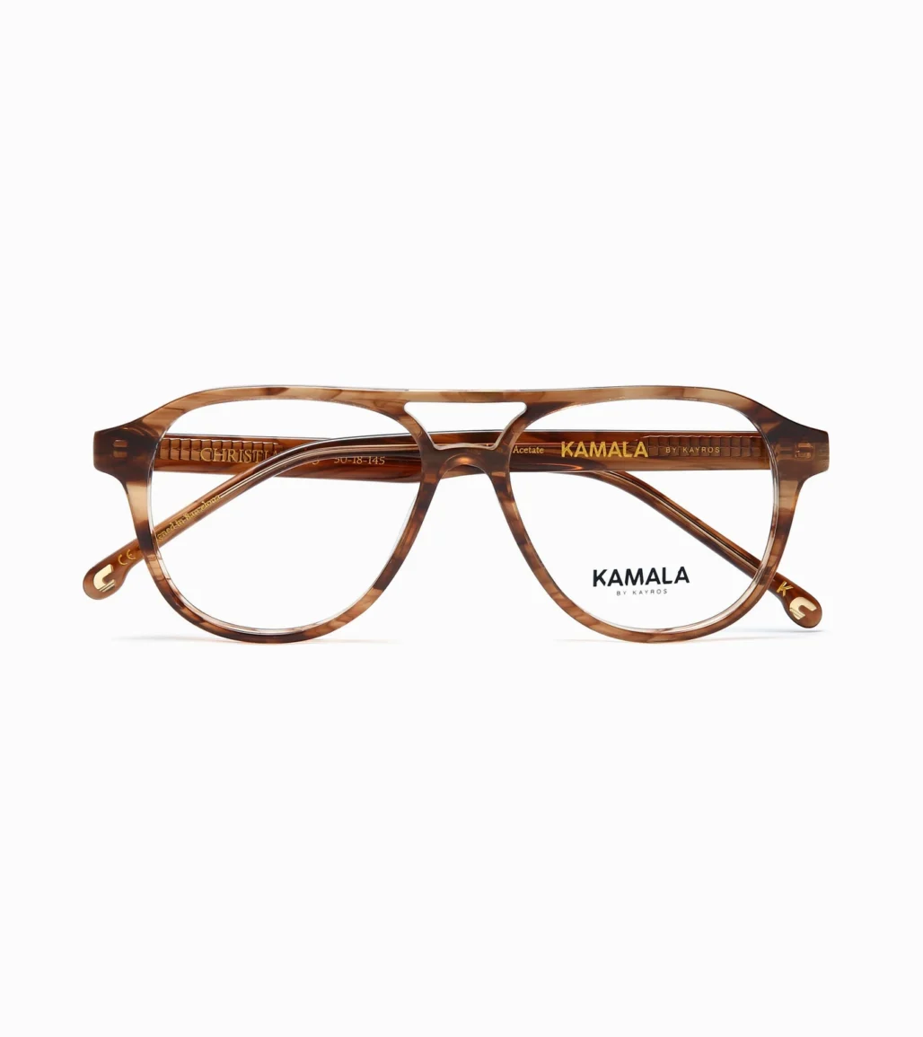 Gafas Kamala CHRISTIAN BROWN en vista frontal