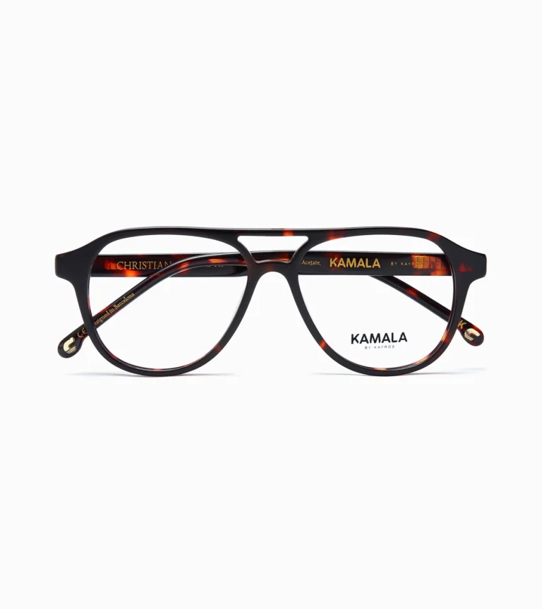 Gafas Kamala CHRISTIAN TORTOISE en vista frontal
