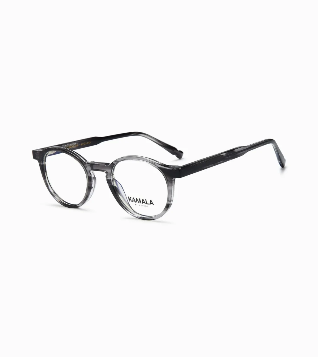 Gafas Kamala CORAL GREY en vista perspectiva