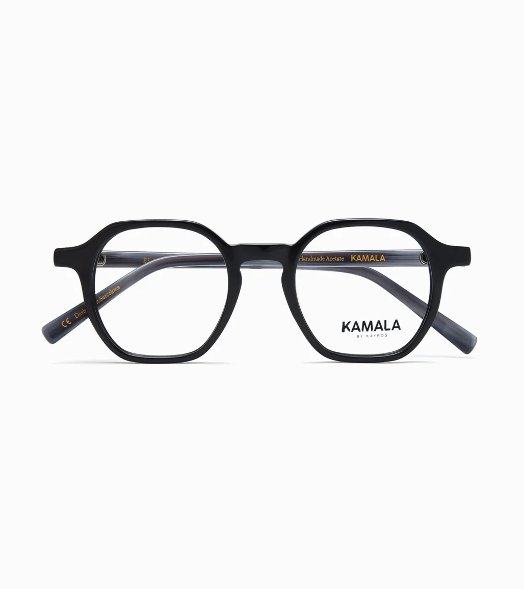 Gafas Kamala ELAN BLACK en vista frontal