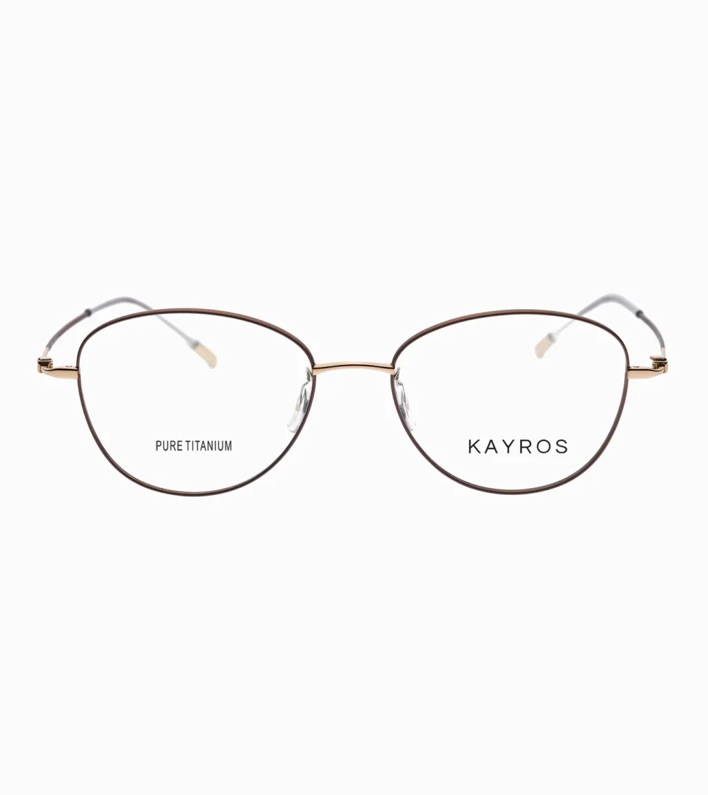 Gafas Kamala ELOISA GOLD en vista frontal