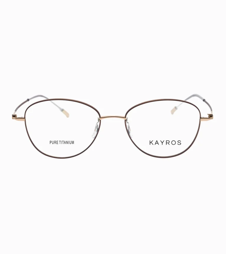 Gafas Kamala ELOISA GOLD en vista frontal