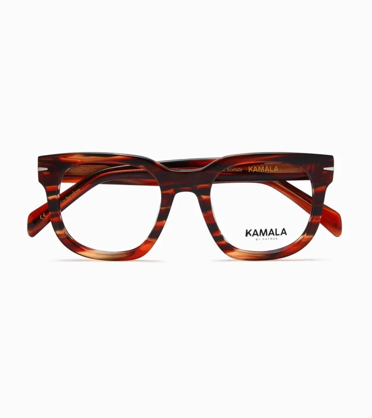 Gafas Kamala GARNET BROWN en vista frontal