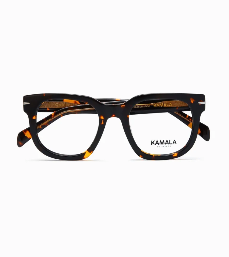 Gafas Kamala GARNET TORTOISE en vista frontal