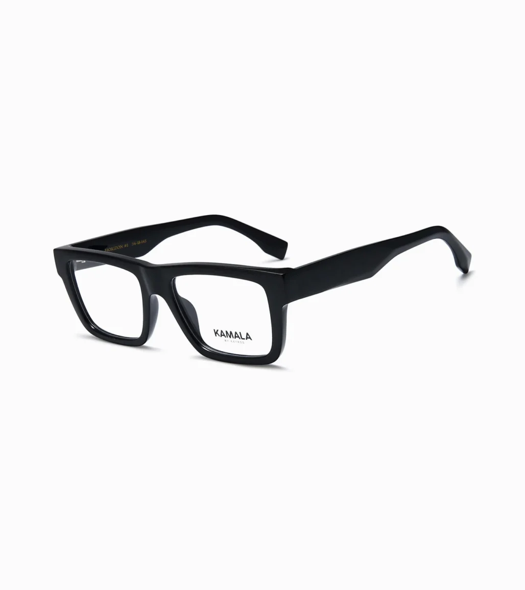 Gafas Kamala HORIZON BLACK en vista perspectiva