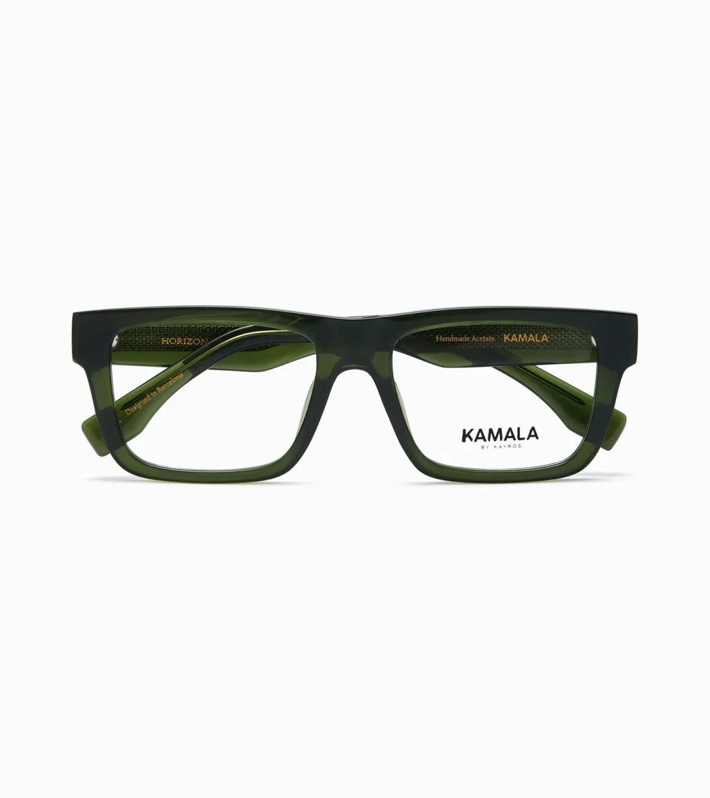 Gafas Kamala HORIZON GREEN en vista frontal