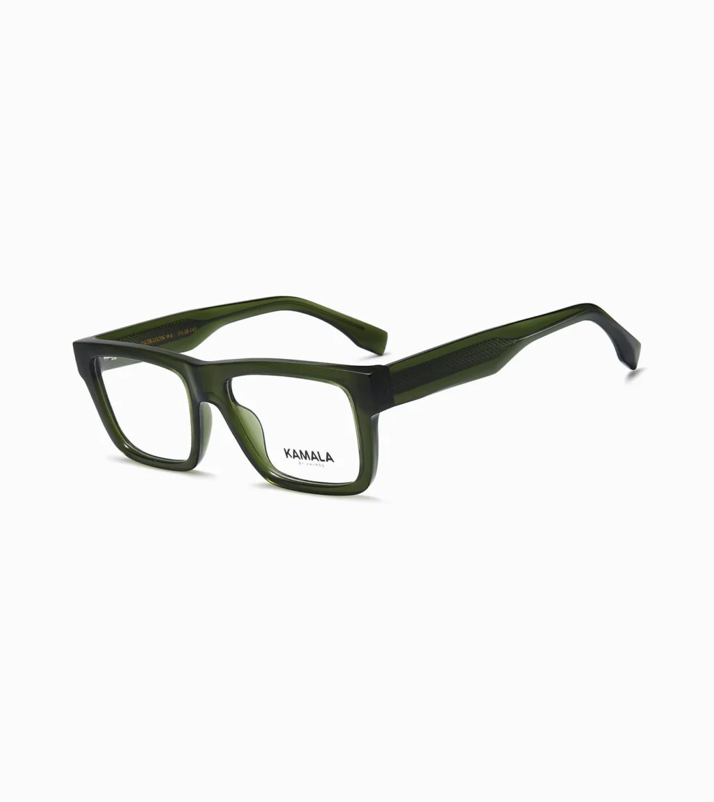 Gafas Kamala HORIZON GREEN en vista perspectiva