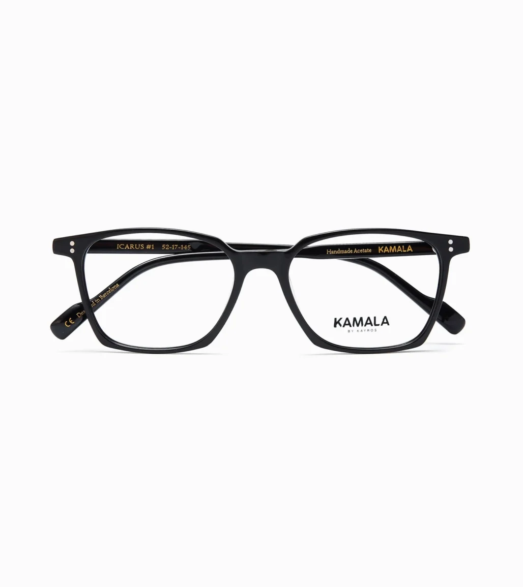 Gafas Kamala ICARUS BLACK en vista frontal