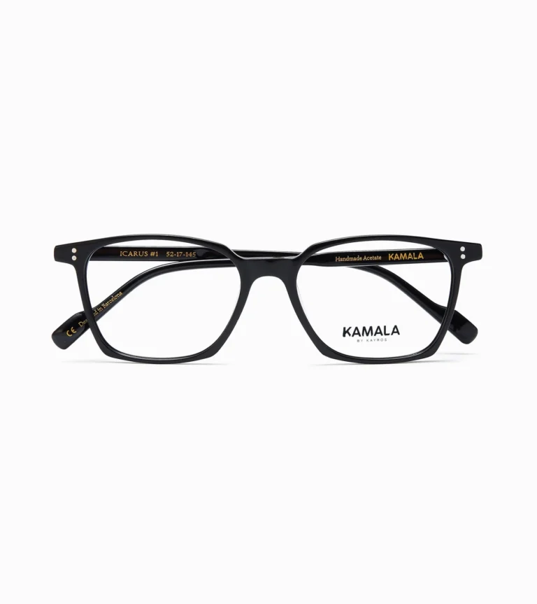Gafas Kamala ICARUS BLACK en vista frontal