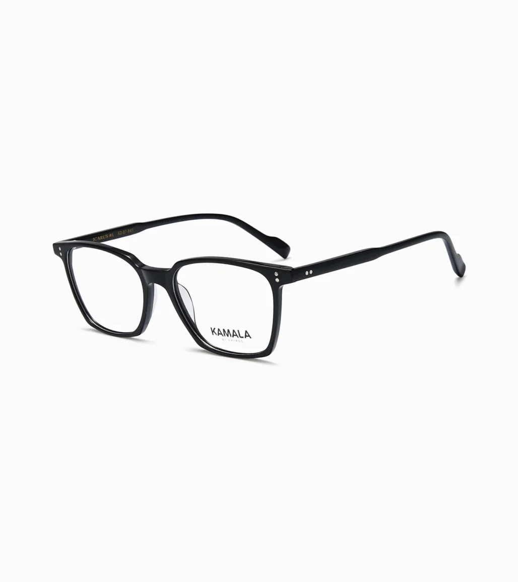 Gafas Kamala ICARUS BLACK en vista perspectiva