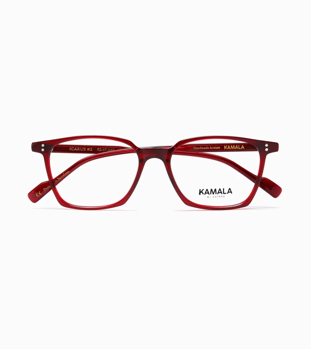 Gafas Kamala ICARUS RED en vista frontal