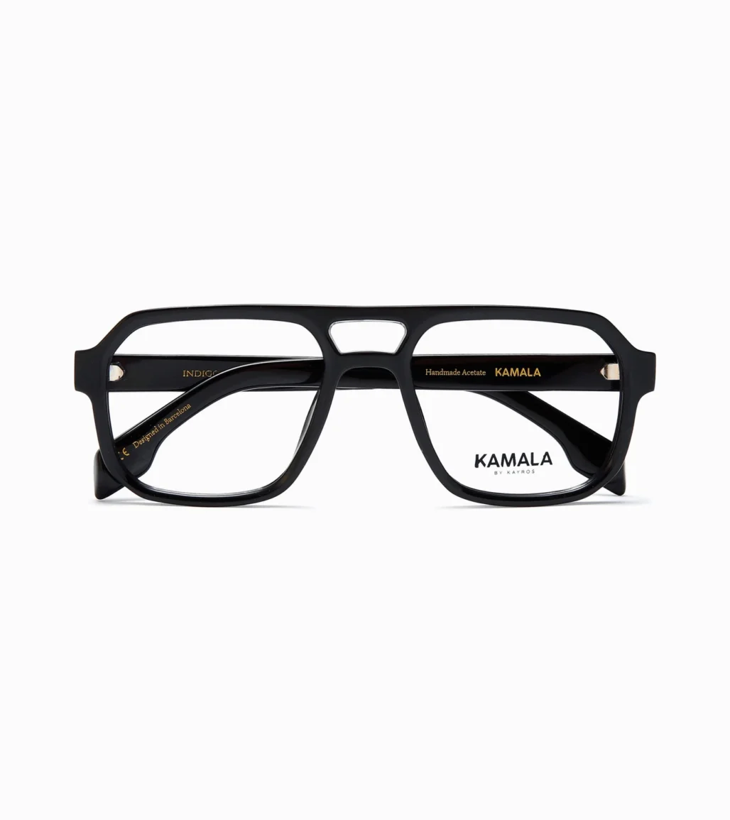 Gafas Kamala INDIGO BLACK en vista frontal
