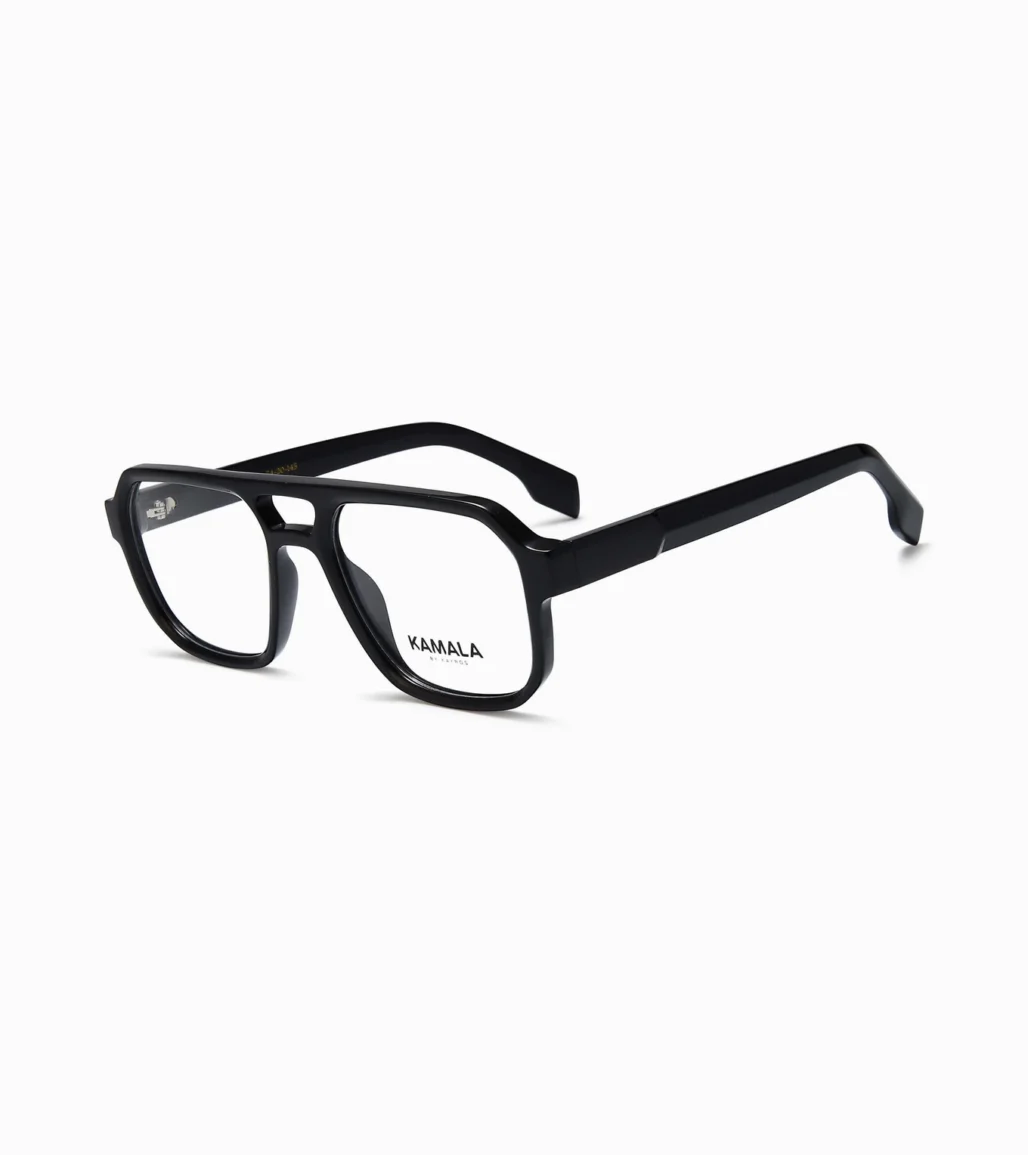 Gafas Kamala INDIGO BLACK en vista perspectiva