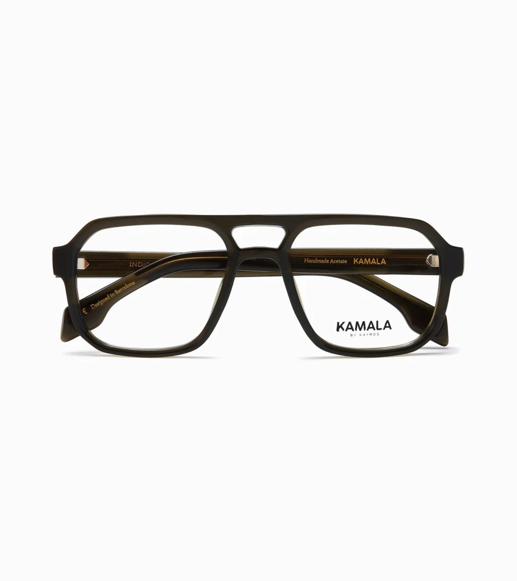 Gafas Kamala INDIGO GREEN en vista frontal