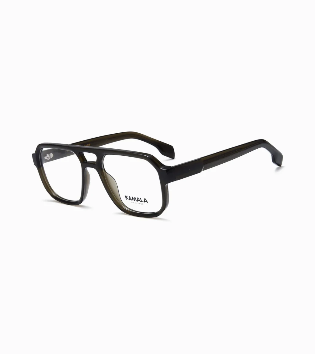 Gafas Kamala INDIGO GREEN en vista perspectiva