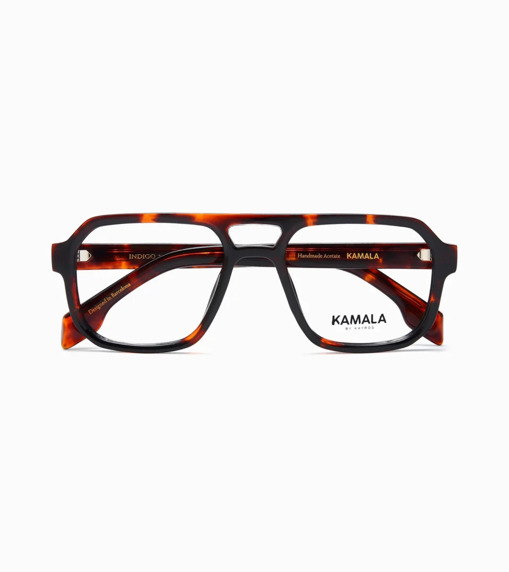 Gafas Kamala INDIGO TORTOISE en vista frontal