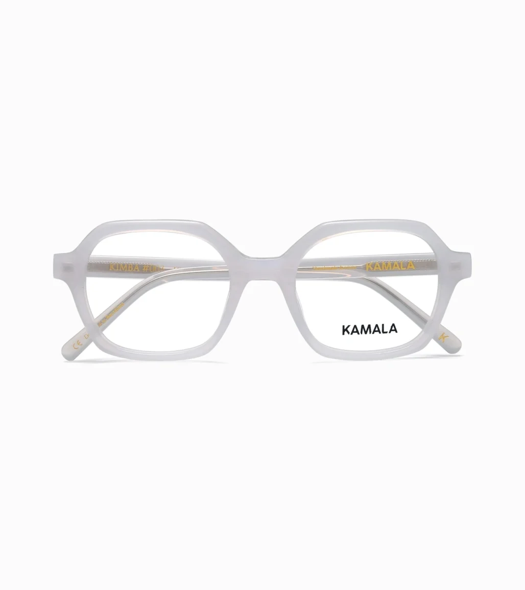 Gafas graduadas Kamala Kimba White - vista frontal