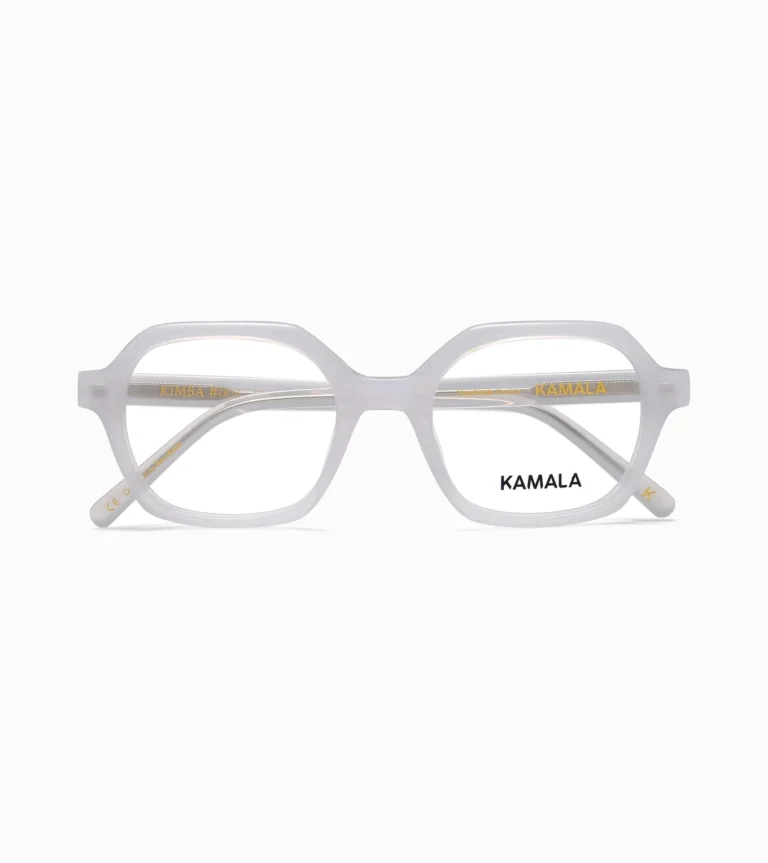 Gafas graduadas Kamala Kimba White - vista frontal