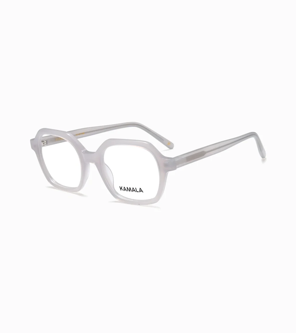 Gafas graduadas Kamala Kimba White - vista lateral